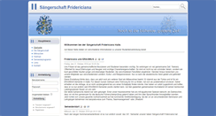 Desktop Screenshot of fridericiana.com